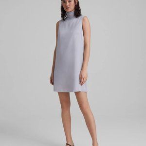 Club Monaco ~ Jourdan Sterling Grey Turtleneck Sleeveless Dress in Size 0 / XS
